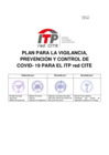 Vista preliminar de documento PLAN PARA LA VIGILANCIA, PREVENCIÓN Y CONTROL DE COVID- 19 EN EL ITP RED CITE