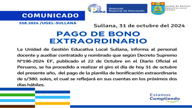 Comunicado 558-2024
