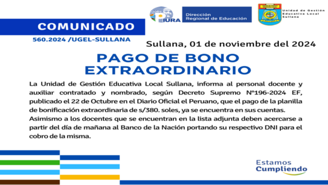 Comunicado 560-2024 