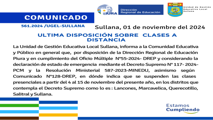 Comunicado 561-2024 