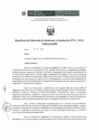 Vista preliminar de documento Resol. de Dirección de Monitoreo y Evaluación  Nº 001-2019-OTASS-DME