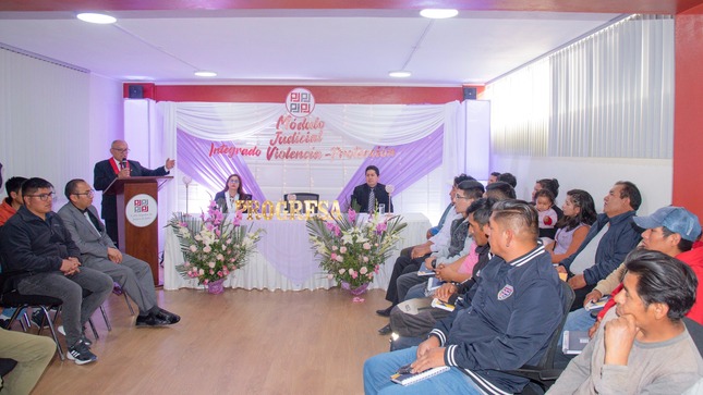 Corte de Junín inauguró programa Progresa