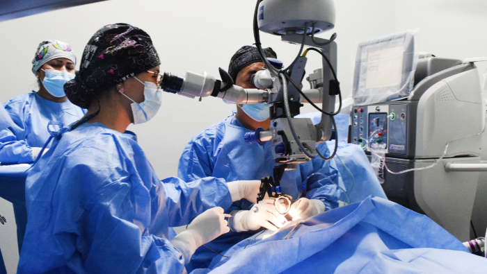 INSN pone en marcha cirugías a prematuros con desprendimiento de retina
