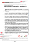 Vista preliminar de documento Resolución de Oficina de Administración N° 000315-2024-OA