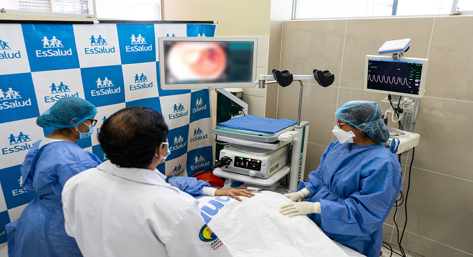 Moderna torre de endoscopia reducirá tiempos de espera en pacientes del hospital Negreiros de EsSalud
