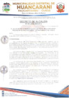 Vista preliminar de documento DECRETO DE ALCALDIA N°001-2024-MDH-P-C