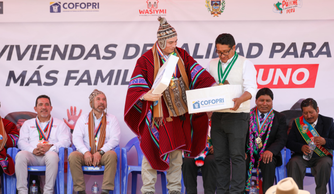¡Trabajando por Puno! Ministro de Vivienda informa que se han construido 1860 viviendas rurales ‘Wasiymi’ en lo que va del año