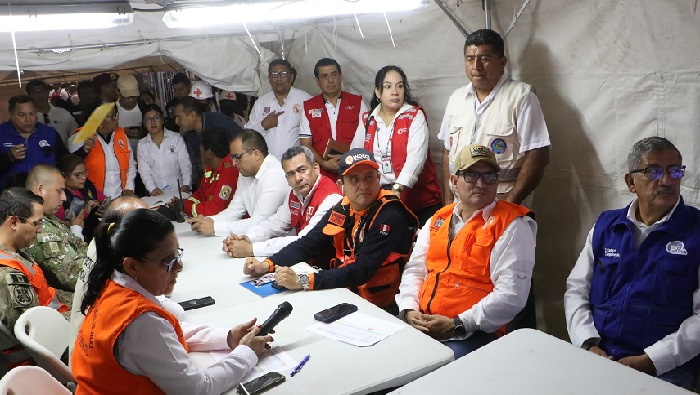 Participación en simulacro