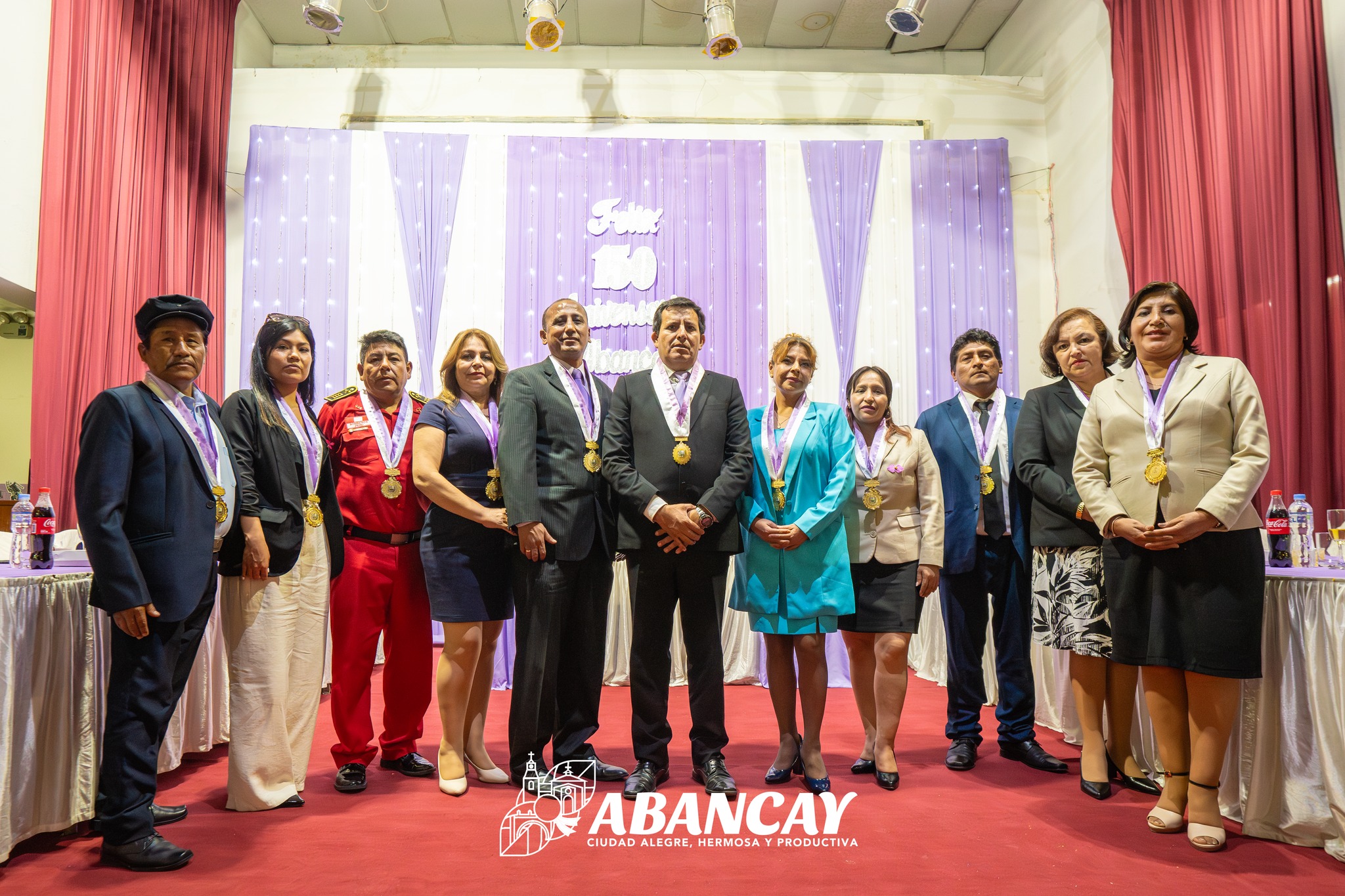 🎉 Sesión Solemne Por El 150° Aniversario De Elevación De Villa A Ciudad De Abancay 🎉