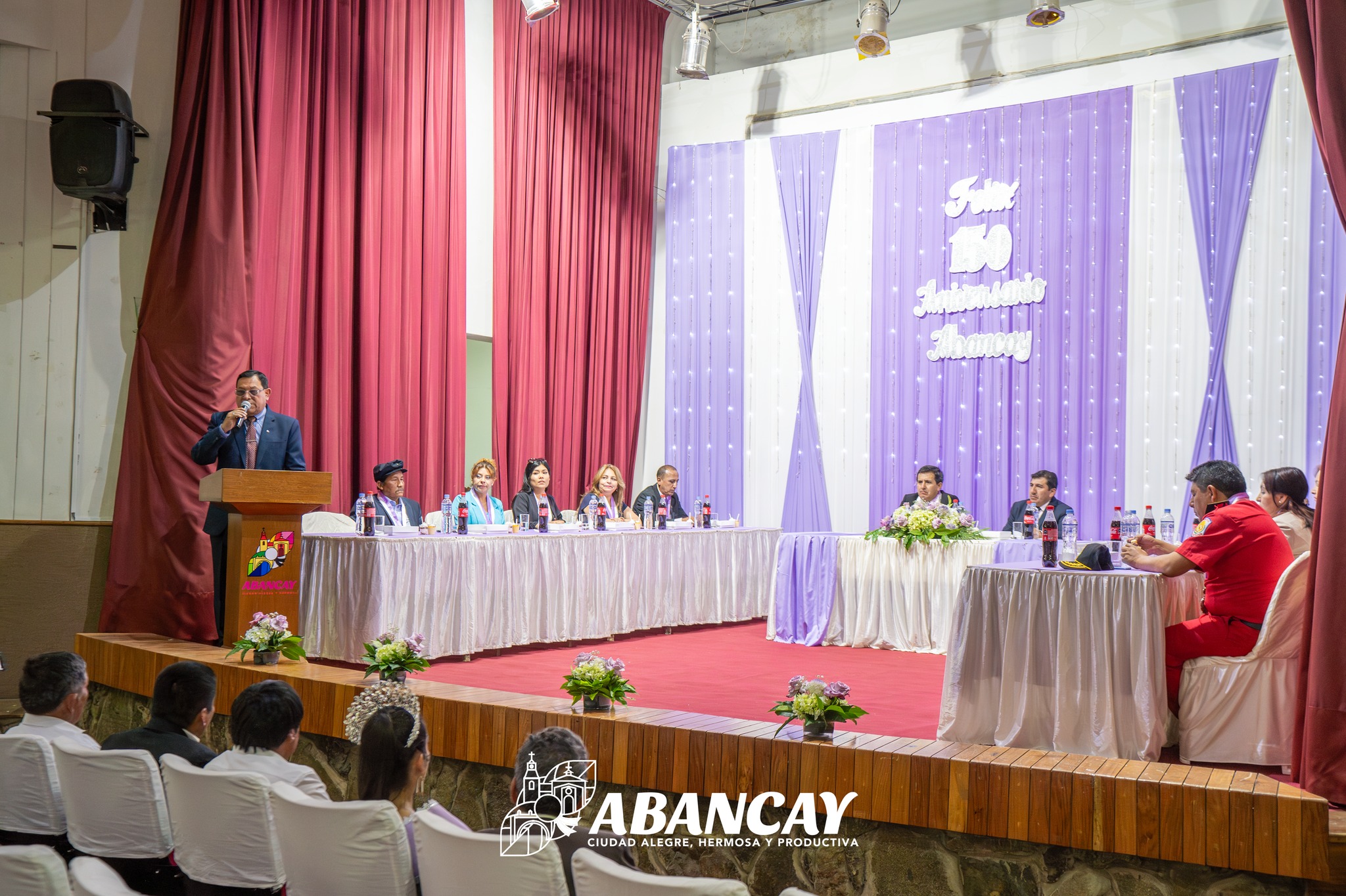 🎉 Sesión Solemne Por El 150° Aniversario De Elevación De Villa A Ciudad De Abancay 🎉