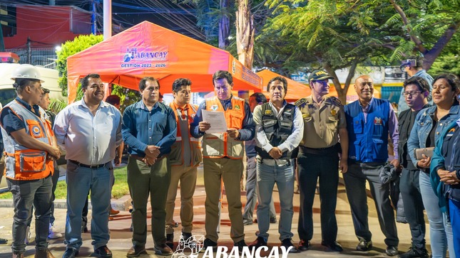 🌐Alcalde De Abancay, Raúl Peña, Lideró Exitoso Simulacro Nocturno De Sismo Para Fortalecer La Preparación Ciudadana Ante Cualquier Peligro Asociado 🌐