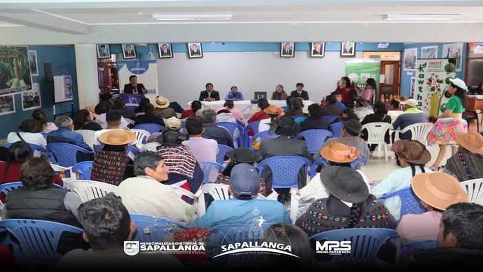 Municipalidad Distrital de Sapallanga Presentó Ganadores del Proyecto “PROCOMPITE 2024”