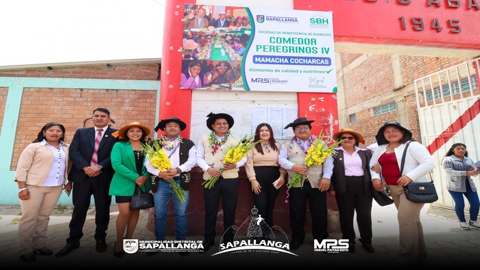 Gran Inauguración del "Comedor Peregrinos IV Mamacha Cocharcas"
