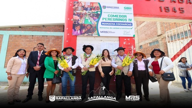 Gran Inauguración del "Comedor Peregrinos IV Mamacha Cocharcas"