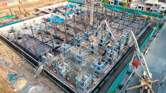 Lambayeque: aisladores sísmicos del Hospital de Motupe ya se encuentran instalados