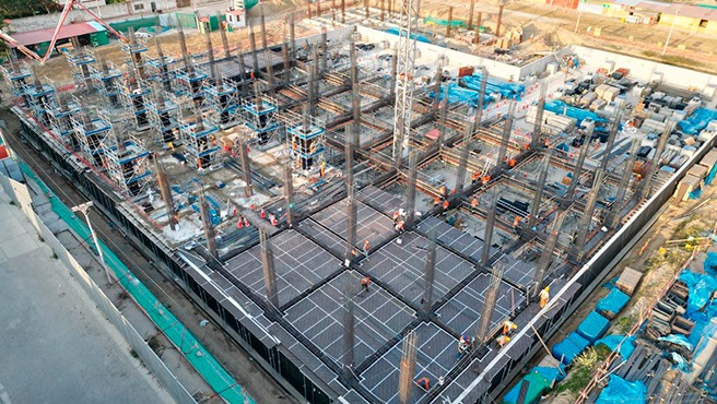 Lambayeque: aisladores sísmicos del Hospital de Motupe ya se encuentran instalados