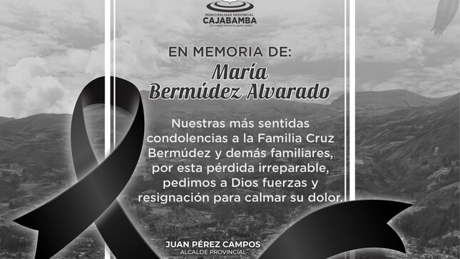 Nota de Pésame