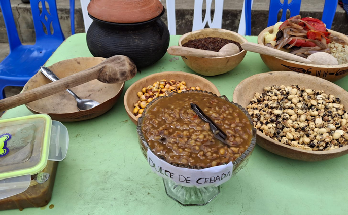 Celebrando nuestras tradiciones Exhibición Gastronómica en Machacuay