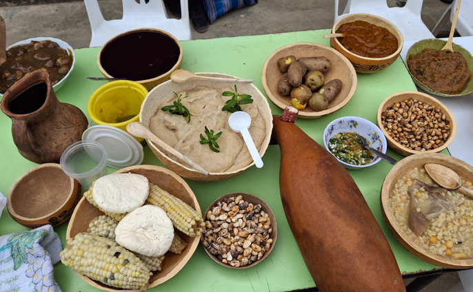 Celebrando nuestras tradiciones Exhibición Gastronómica en Machacuay