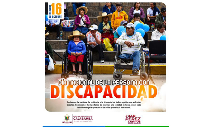 Día Nacional de la Persona con Discapacidad,