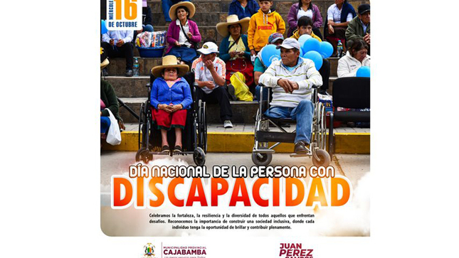 Día Nacional de la Persona con Discapacidad,