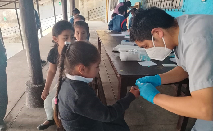 Compromiso por la salud de nuestros estudiantes de Pueblo Nuevo - Nivel Primario
