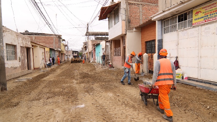 Barrio Sur avanza a buen ritmo