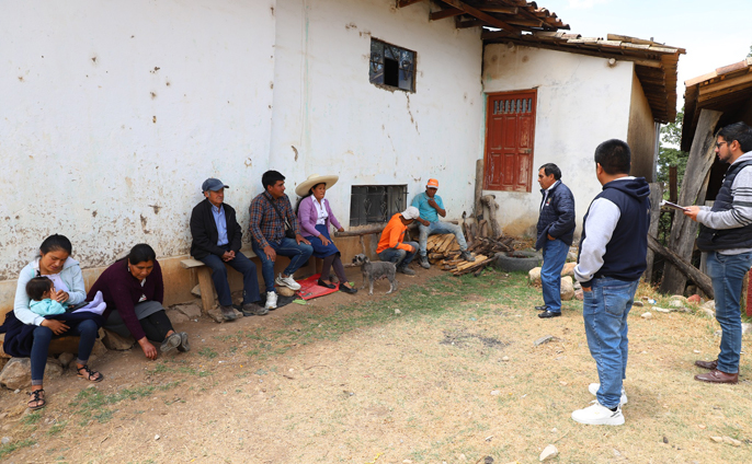 Juramentación de Agente Municipal caserío de Campana