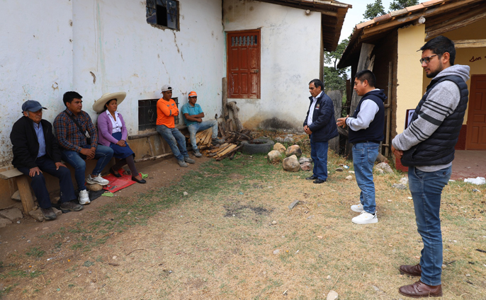 Juramentación de Agente Municipal caserío de Campana