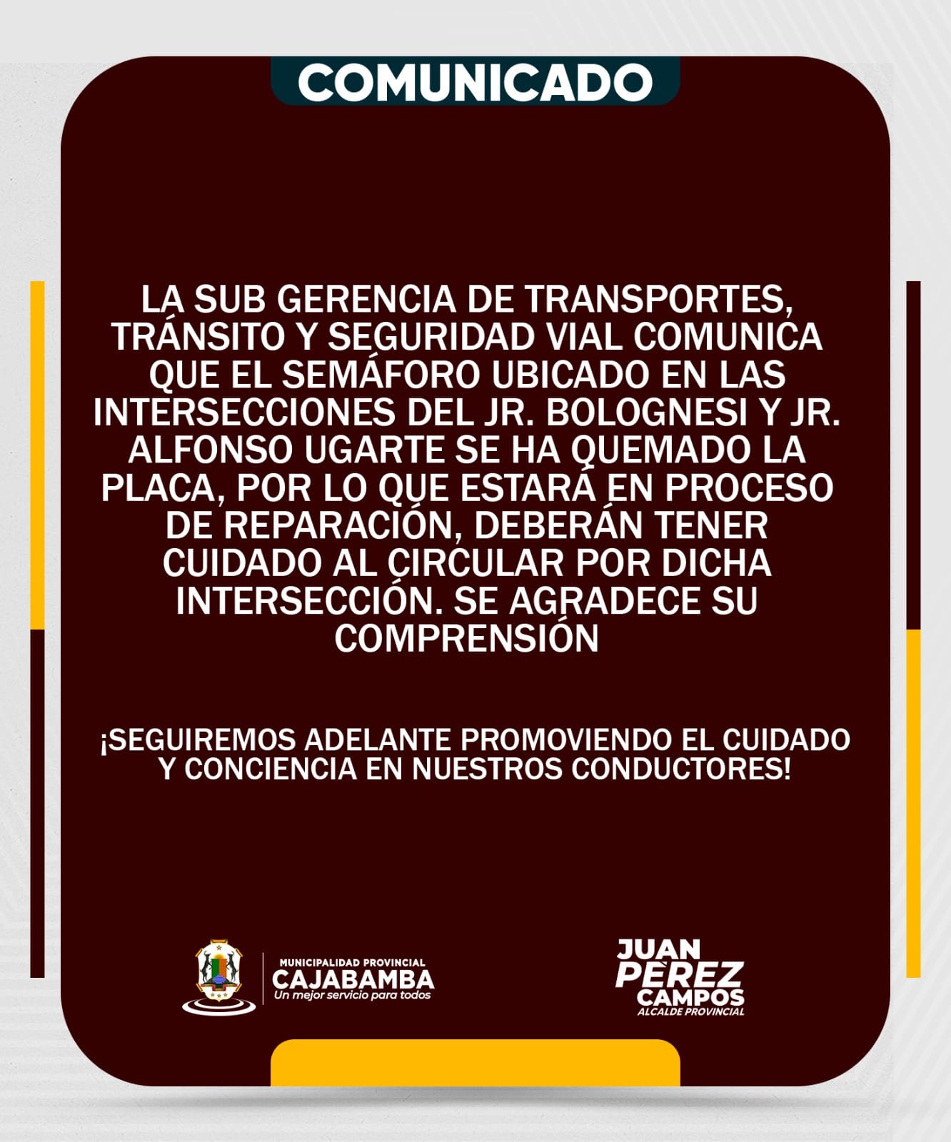 Comunicado