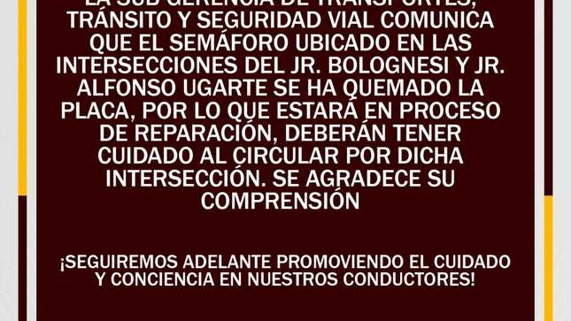 Comunicado