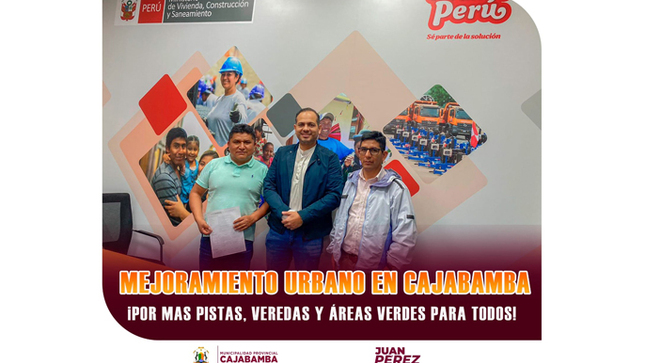¡Alcalde provincial gestiona financiamiento para importantes proyectos urbanos!