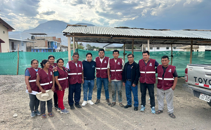 Entrega de indumentaria distintiva ronda campesina de Malcas
