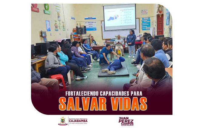 Charla de primeros auxilios I.E. Micaela Bastidas