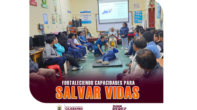 Charla de primeros auxilios I.E. Micaela Bastidas