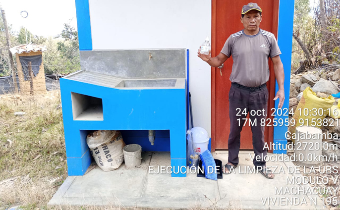 ¡Actividades de limpieza y desinfección en Machacuay!