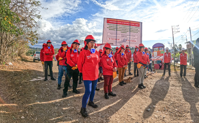 Inicio de actividades del programa LLAMKASUN PERÚ