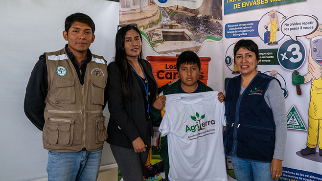 Exitosa jornada de charla ambiental en IE José Carlos Mariátegui