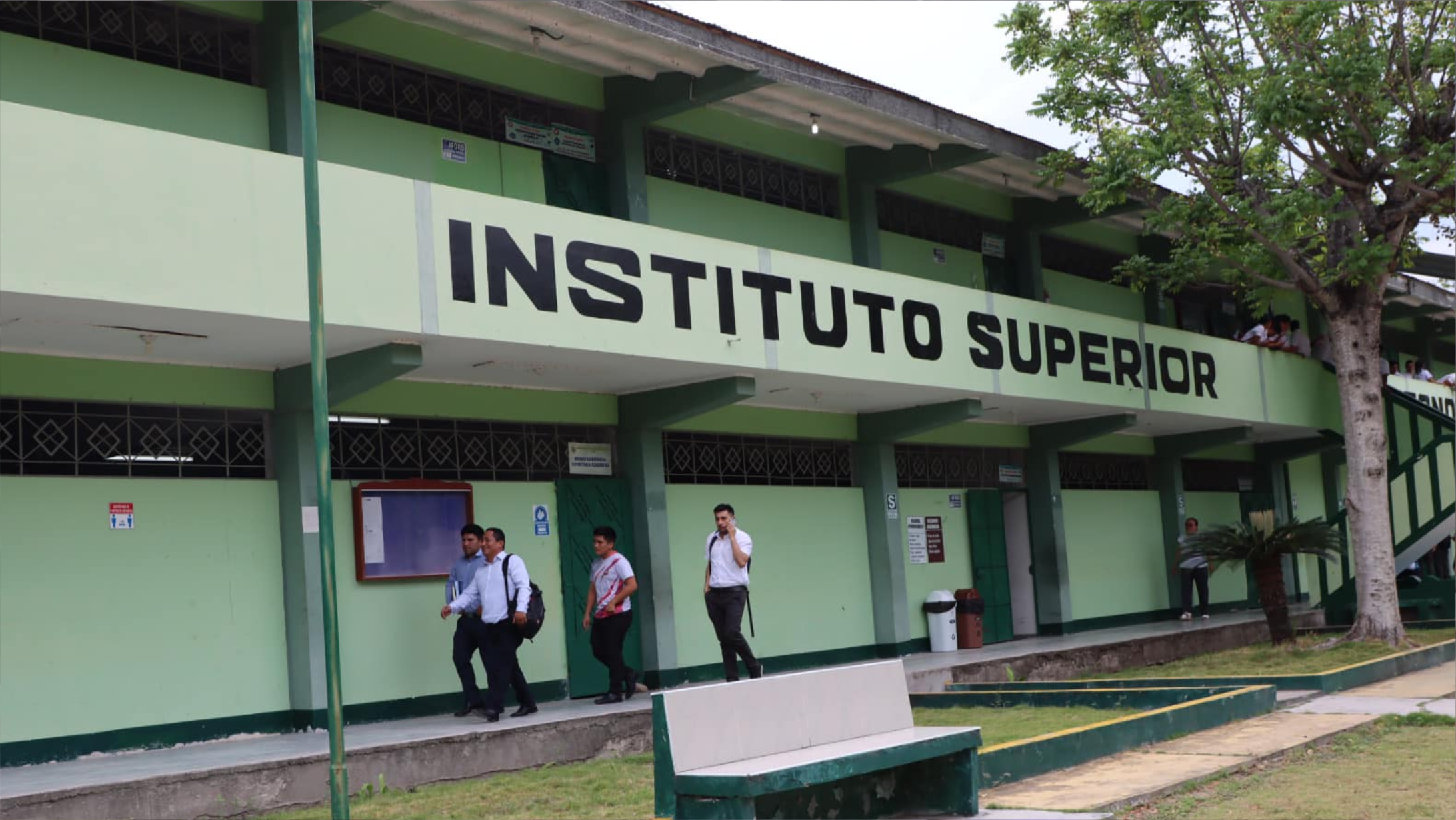 DREA Lidera Cambios Clavez en el IESTP Bagua.