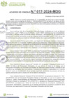 Vista preliminar de documento Acuerdo de Concejo N° 017-2024-MDG