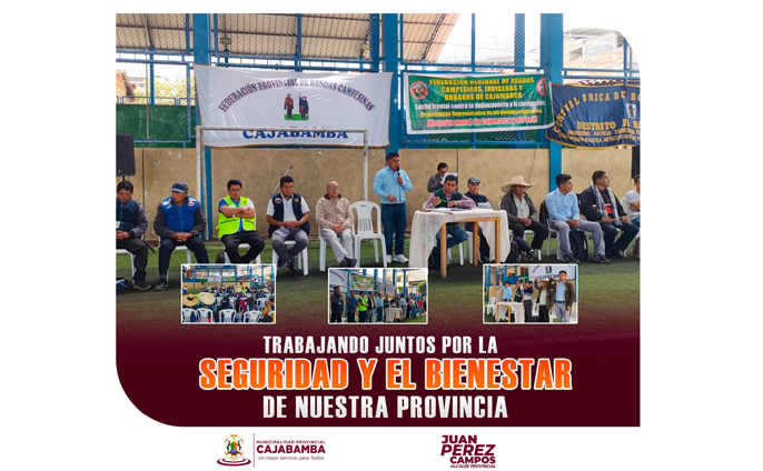 Trabajando juntos por la seguridad y el bienestar de nuestra provincia