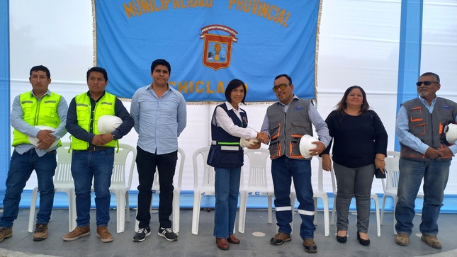 entrega de terreno para pavimentación 2