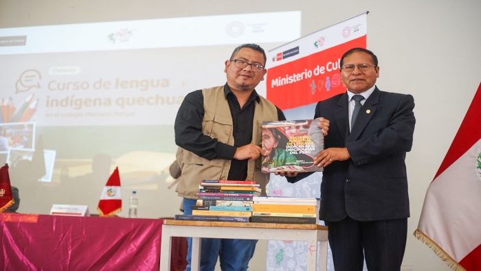 Arequipa: más de 50 estudiantes de la Gran Unidad Escolar Mariano Melgar aprendieron quechua de manera gratuita gracias al Mincul