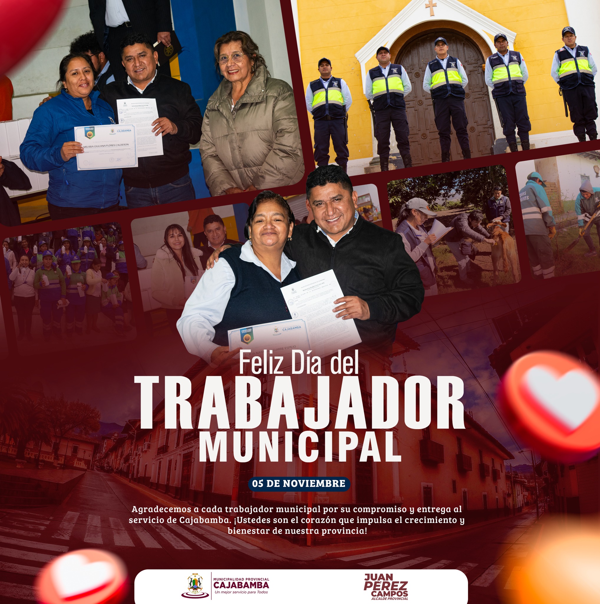 ¡Feliz día del Trabajador Municipal!