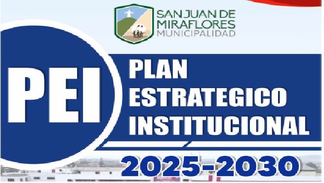PEI Plan Estratégico Institucional 2025 - 2030