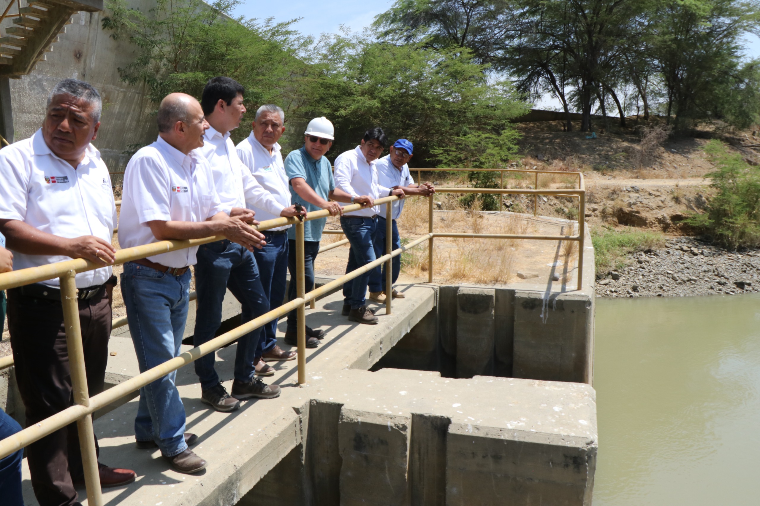 PECHP: Envían 15 MMC del reservorio Poechos para uso agrícola y agua para la población está garantizada