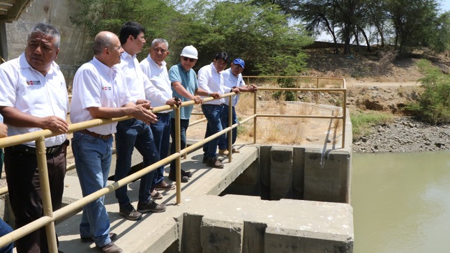 PECHP: Envían 15 MMC del reservorio Poechos para uso agrícola y agua para la población está garantizada