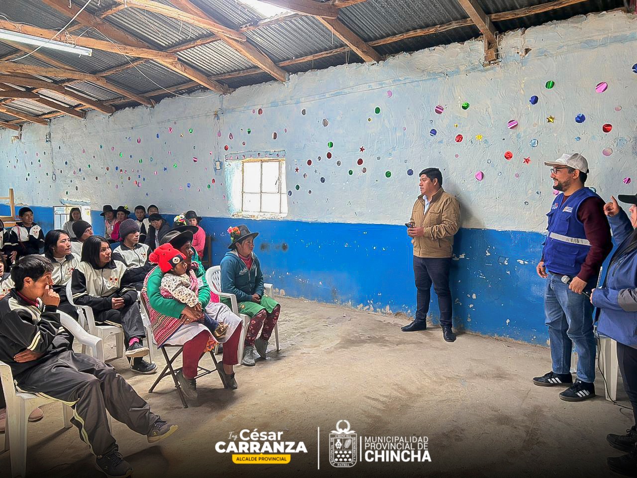 La DEMUNA de San Pedro de Huacarpana en coordinación con el equipo de Psicólogos de la DEMUNA de Chincha, encabezado por el Lic. Gonzalo Valencia realizaron charlas, evaluaciones y atenciones individualizadas a los estudiantes de las Instituciones Educativas San Vicente de Paul del Centro Poblado "Bella Vista" y la institución educativa "San Antonio", ubicado en el Centro Poblado Liscay, ambos pertenecientes al Distrito de San Pedro de Huacarpana.