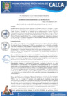 Vista preliminar de documento ACUERDO DE CONCEJO MUNICIPAL N° 084-2024-CM-MPC