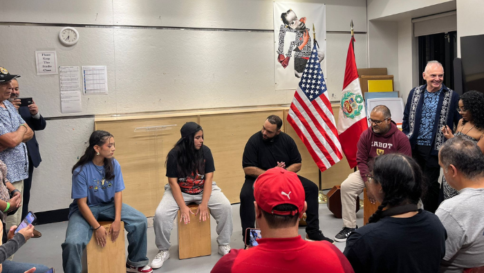 Consulado General del Perú en Paterson promueve la cultura afroperuana con exposición fotográfica y taller de cajón peruano